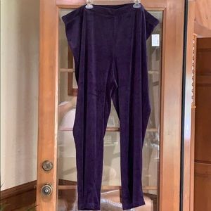 Catherine’s velour pants